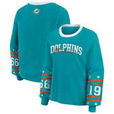 Miami Dolphins WEAR by Erin Andrews Women's Sport Long-Sleeve T-Shirt | NFL US