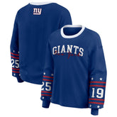 New York Giants WEAR by Erin Andrews Women's Sport Long-Sleeve T-Shirt | NFL Sale