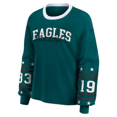 Philadelphia Eagles WEAR by Erin Andrews Women's Plus Size Sport Long-Sleeve T-Shirt | NFL Near me