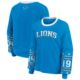 Detroit Lions WEAR by Erin Andrews Women's Plus Size Sport Long-Sleeve T-Shirt | NFL On sale