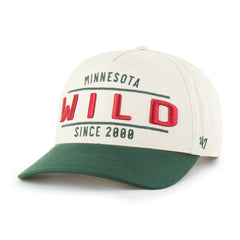 Minnesota Wild '47 Expansion Debut Two-Tone Hitch Adjustable Hat - NHL Hats
