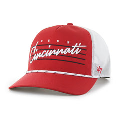 Cincinnati Reds '47 Brrr Downburst Mesh Hitch Adjustable Hat - MLB Hats