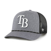 Tampa Bay Rays '47 Carbon Rope Trucker Adjustable Hat - MLB Hats