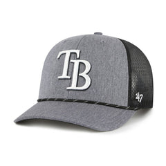 Tampa Bay Rays '47 Carbon Rope Trucker Adjustable Hat - MLB Hats