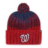 Washington Nationals '47 Cascade Cuffed Knit Hat with Pom - MLB Hats