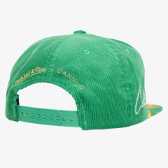 Kelly Green Boston Celtics x DANNIJO Women's Deadstock Cord Snapback Hat | NBA