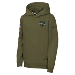 New York Jets Youth 2025 Salute to Service Club Fleece Hoodie | NFL US