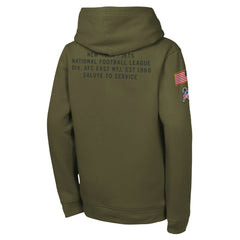 New York Jets Youth 2025 Salute to Service Club Fleece Hoodie | NFL US