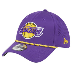 Purple Los Angeles Lakers Featherweight Poly Rope Flex 39Thirty Hat | NBA