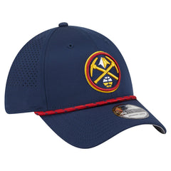 Navy Denver Nuggets Featherweight Poly Rope Flex 39Thirty Hat sale | NBA
