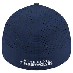 Navy Minnesota Timberwolves Featherweight Poly Rope Flex 39Thirty Hat | NBA