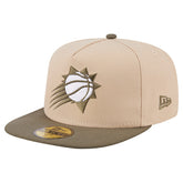 Tan Phoenix Suns Color Pack Two-Tone 59FIFTY A-Frame Fitted Hat | NBA