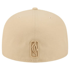 Khaki Boston Celtics Color Pack A-Frame 59FIFTY Fitted Hat | NBA