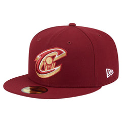 Wine Cleveland Cavaliers Deceptor 59FIFTY Fitted Hat sale | NBA