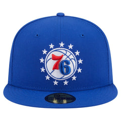 Royal Philadelphia 76ers Deceptor 59FIFTY Fitted Hat | NBA
