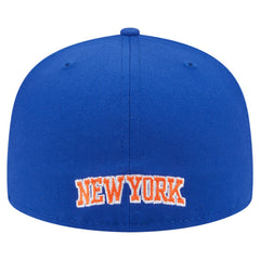 Blue New York Knicks Deceptor 59FIFTY Fitted Hat | NBA
