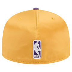 Gold/Purple Los Angeles Lakers Satin Two-Tone 59FIFTY Fitted Hat | NBA
