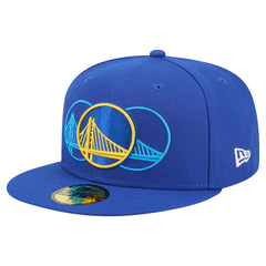Royal Golden State Warriors Tri-Hit 59Fifty Fitted Hat sale | NBA