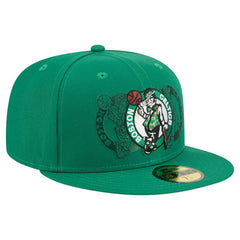 Kelly Green Boston Celtics Tri-Hit 59Fifty Fitted Hat | NBA