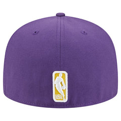 Purple Los Angeles Lakers Tri-Hit 59Fifty Fitted Hat | NBA