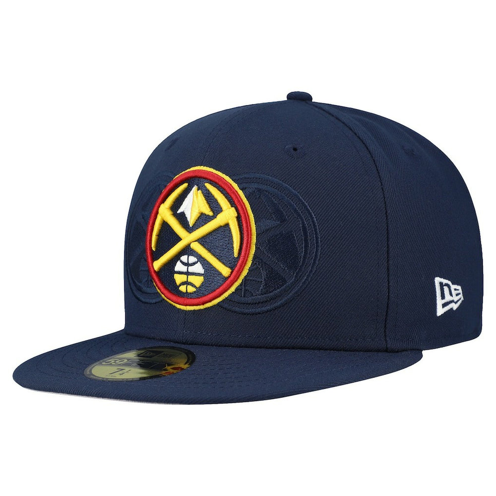 Navy Denver Nuggets Tri-Hit 59Fifty Fitted Hat sale | NBA