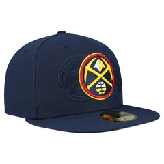 Navy Denver Nuggets Tri-Hit 59Fifty Fitted Hat sale | NBA