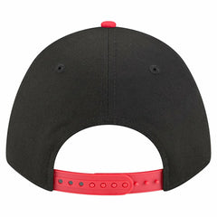 Black Chicago Bulls Bold Arch COOLERA 9FORTY A-Frame M-Crown Adjustable Hat | NBA