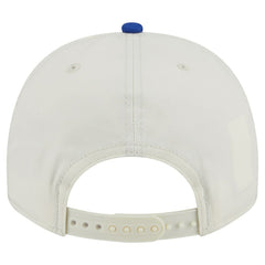 Cream/Royal Golden State Warriors Chainstitch 9FIFTY A-Frame Snapback Hat sale | NBA