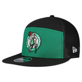 Kelly Green/Black Boston Celtics Outdoor Split Panel 9FIFTY Snapback Hat | NBA