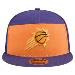 Orange/Purple Phoenix Suns Outdoor Split Panel 9FIFTY Snapback Hat | NBA