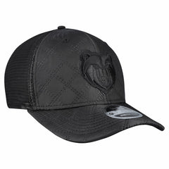 Black Memphis Grizzlies Quilted 9SEVENTY Trucker Adjustable Hat | NBA