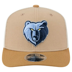 Tan/Light Brown Memphis Grizzlies Two-Tone 9SEVENTY Adjustable Trucker Hat | NBA