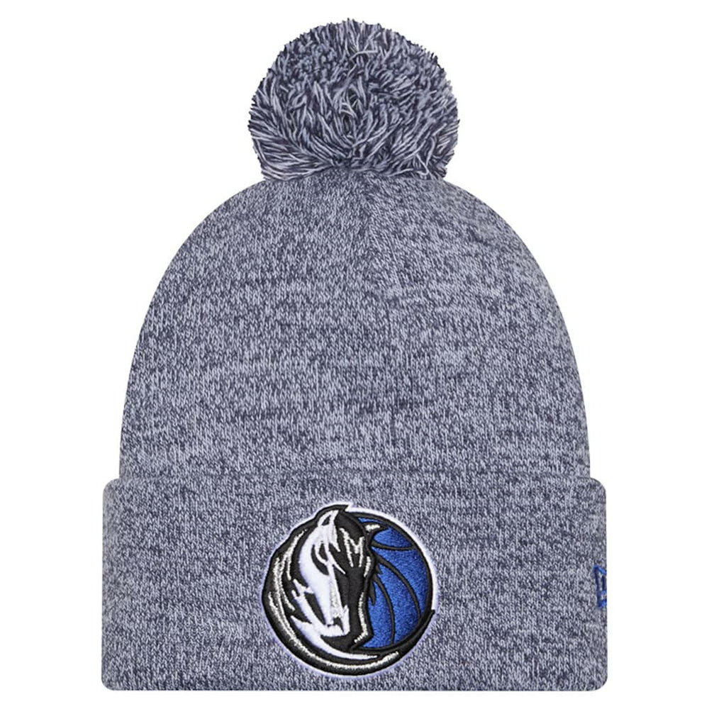 Navy Dallas Mavericks Marled Cuffed Knit Hat with Pom sale | NBA