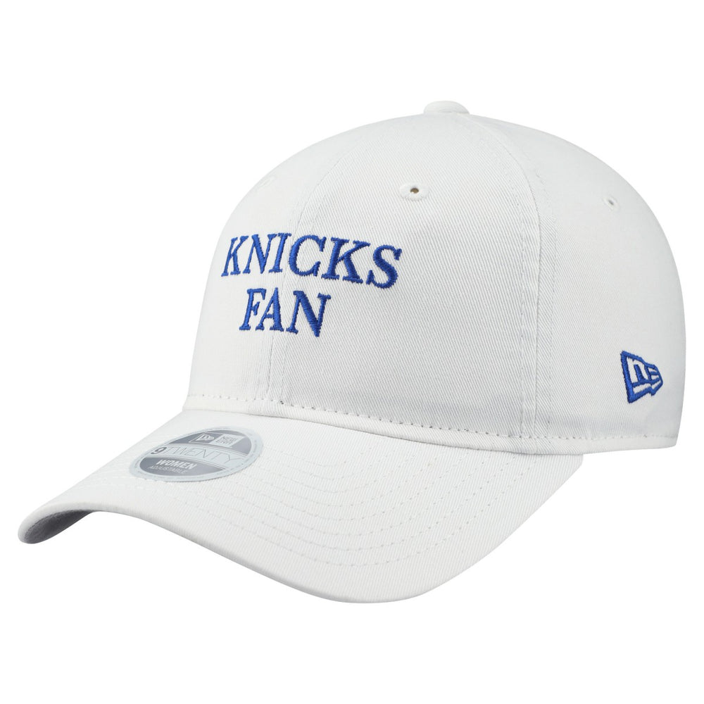 White New York Knicks Women's Team Fan 9TWENTY Adjustable Hat | NBA