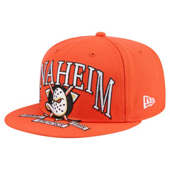Anaheim Ducks New Era Oversized Vintage Arch 59Fifty Fitted Hat - NHL Hats