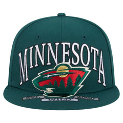 Minnesota Wild New Era Oversized Vintage Arch 59Fifty Fitted Hat - NHL Hats