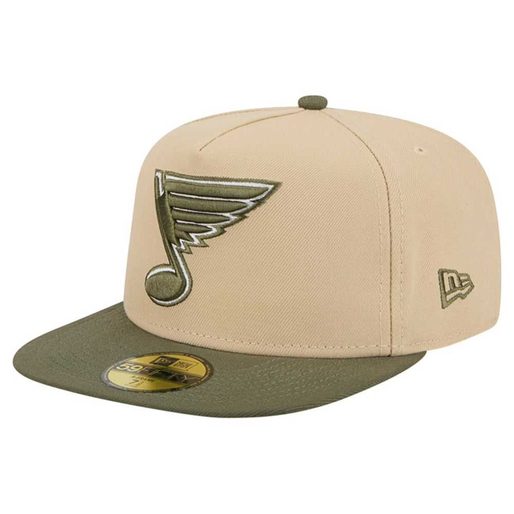 St. Louis Blues New Era Color Pack Two-Tone 59FIFTY A-Frame Fitted Hat - NHL Hats