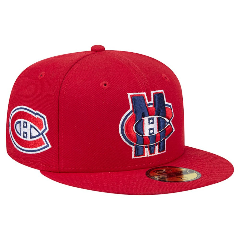 Montreal Canadiens New Era Deceptor 59FIFTY Fitted Hat - NHL Hats