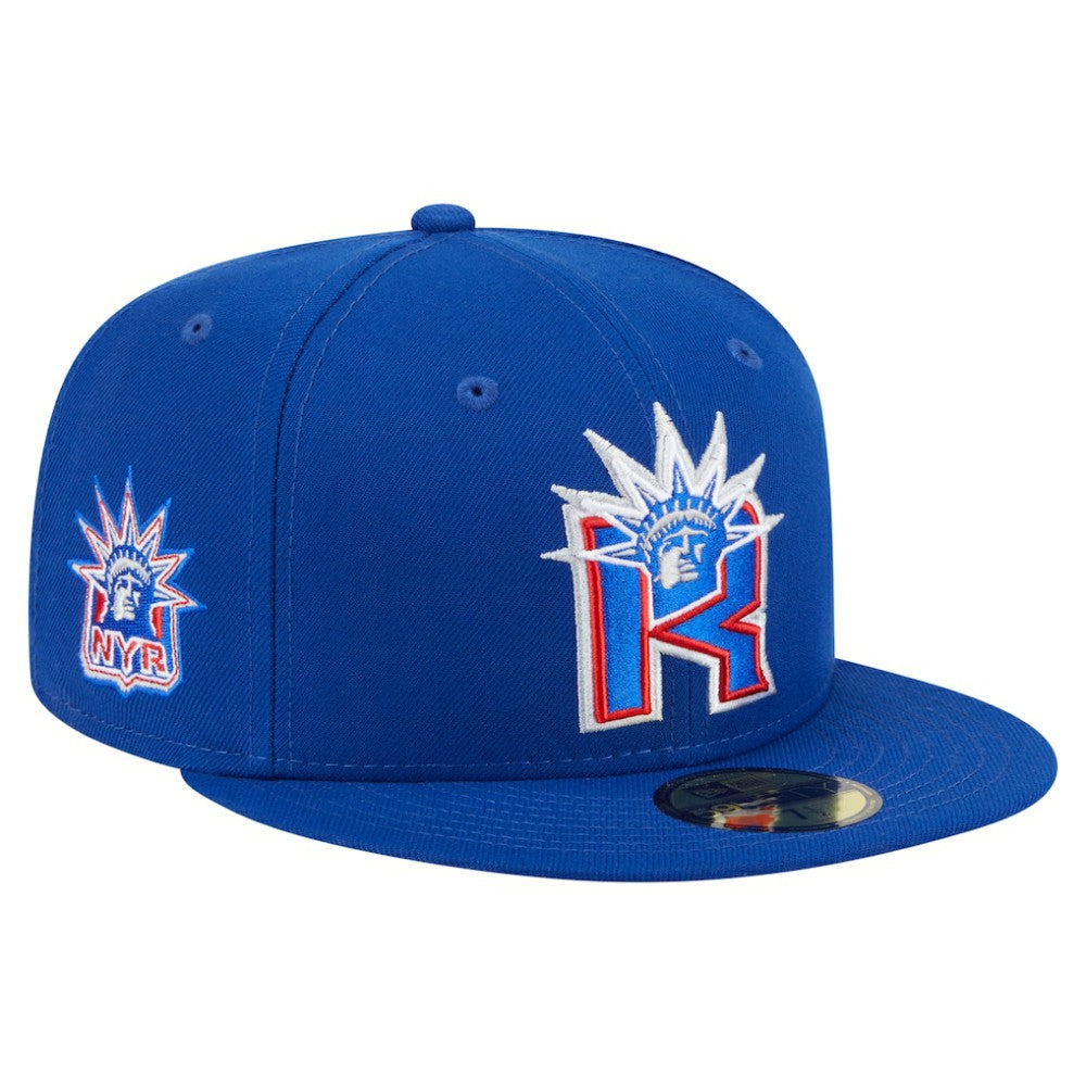New York Rangers New Era Deceptor 59FIFTY Fitted Hat - NHL Hats