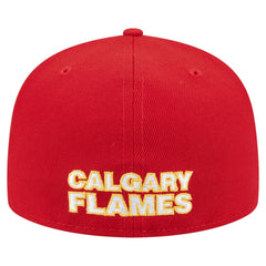 Calgary Flames New Era Deceptor 59FIFTY Fitted Hat - NHL Hats