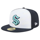 Seattle Kraken New Era Repeat Two-Tone 59FIFTY Fitted Hat - NHL Hats