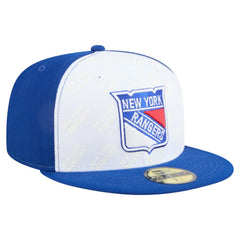 New York Rangers New Era Repeat Two-Tone 59FIFTY Fitted Hat - NHL Hats