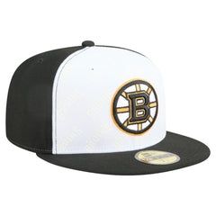 Boston Bruins New Era Repeat Two-Tone 59FIFTY Fitted Hat - NHL Hats