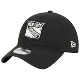New York Rangers New Era Stamp Fabric Applique 9TWENTY Adjustable Hat - NHL Hats