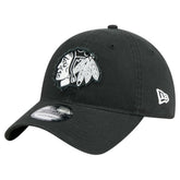 Chicago Blackhawks New Era Stamp Fabric Applique 9TWENTY Adjustable Hat - NHL Hats