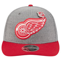 Detroit Red Wings New Era Wool Pin Low Profile 9FIFTY Snapback Hat - NHL Hats