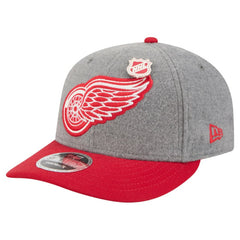 Detroit Red Wings New Era Wool Pin Low Profile 9FIFTY Snapback Hat - NHL Hats