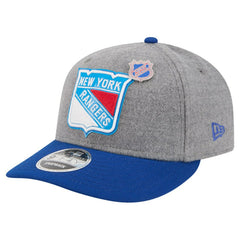New York Rangers New Era Wool Pin Low Profile 9FIFTY Snapback Hat - NHL Hats
