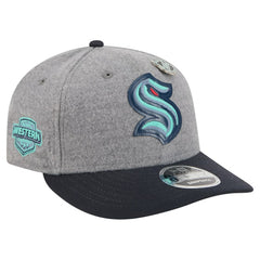 Seattle Kraken New Era Wool Pin Low Profile 9FIFTY Snapback Hat - NHL Hats