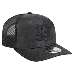 Anaheim Ducks New Era Quilted Nylon 9SEVENTY Adjustable Trucker Hat - NHL Hats